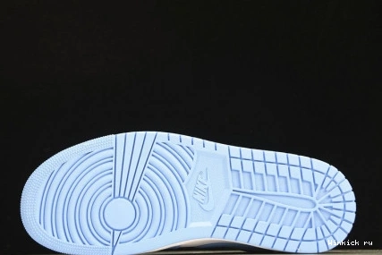 Grey 1 AIR NIKE Mid  Blue University JORDAN 1122